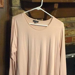 Vince camuto pink cotton pretty design L blouse